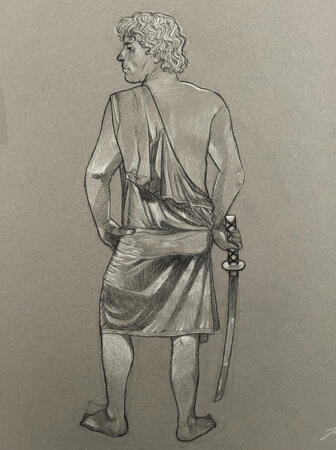 Charcoal Figure Drawing