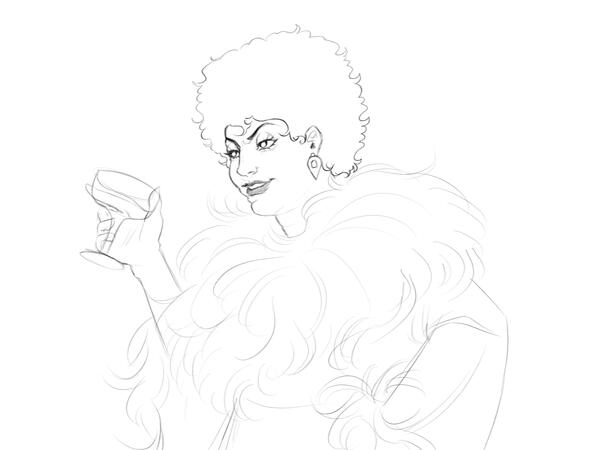 Digital Portrait Sketch