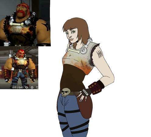 Turning Myself Into A Character Digital