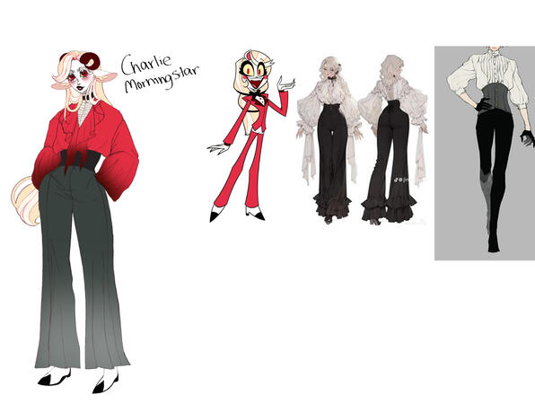 Hazbin Hotel Charlie Redesign Concept